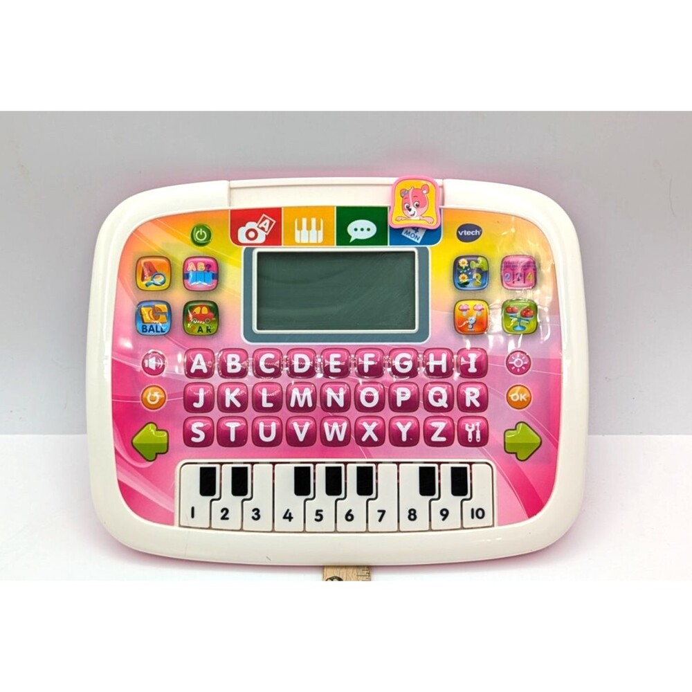 VTech Pink Piano Alphabet Computer Lots of Activities Learning Tablet
